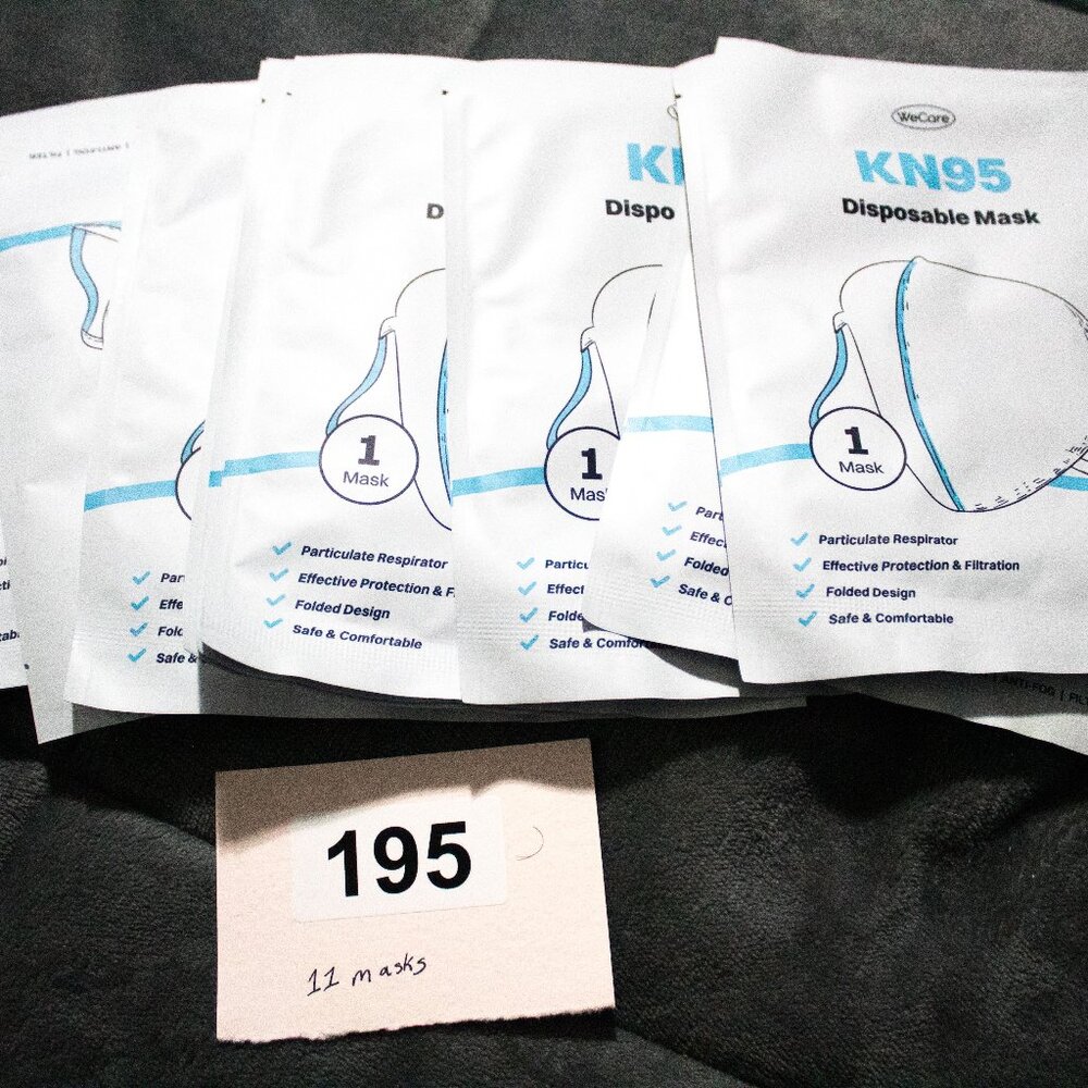 11 Disposable Masks KN95